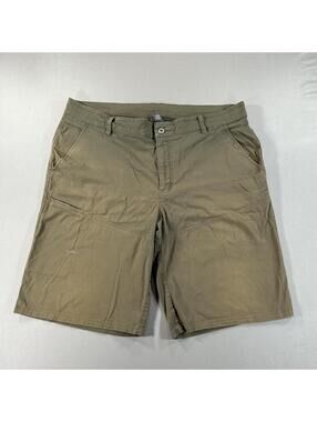Mountain Hardwear Shorts Mens 38 Tan Khaki Outdoors Hiking Trail